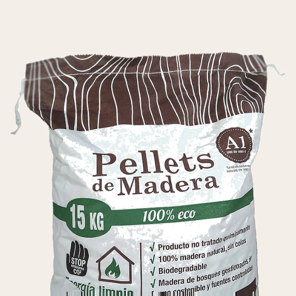 Pellet García Varona – Palet 70 sacos × 15 kg