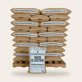 Hueso de aceituna – Palet 77 sacos × 15 kg